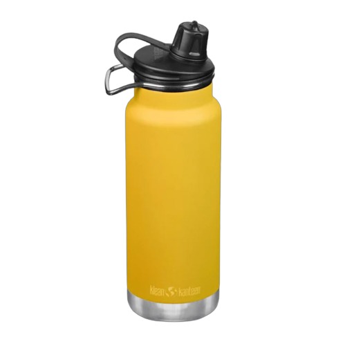 Klean Kanteen TKWide Travel Vacuum insulated Thermos with Chug Cap 946ml. Marigold