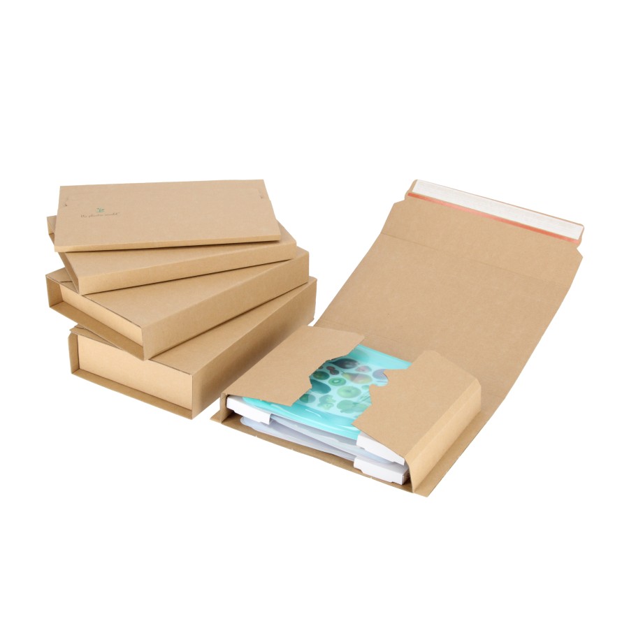 Universal 3-layer paper folding box for shipping