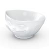 Bowl "Grinning" in white, 500 ml