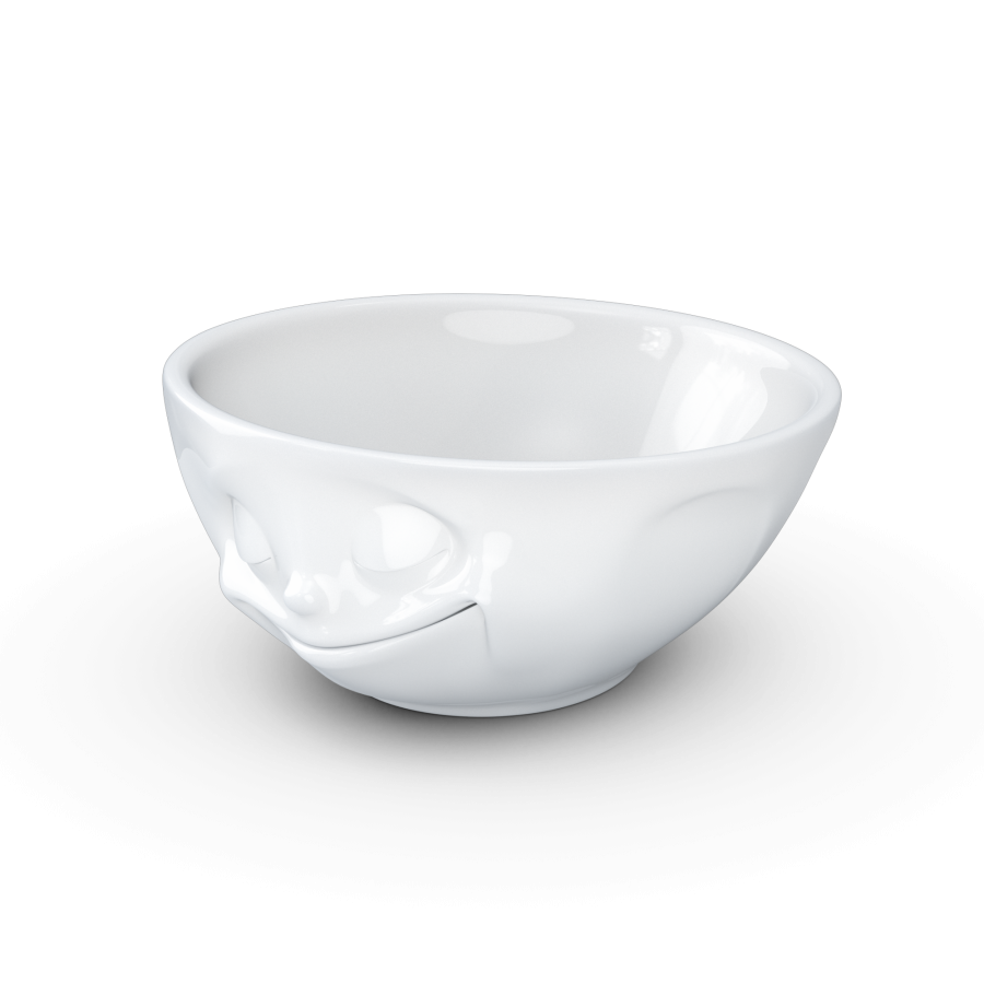 Bowl "Happy" white, 350 ml