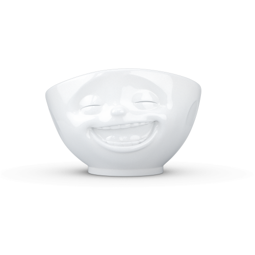 Bowl "Laughing" white, 1000 ml
