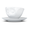Coffee Cup "Kissing" white, 200 ml