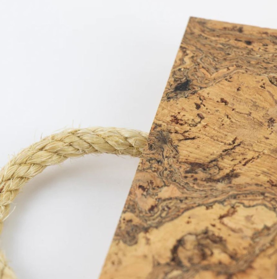 Ice Grey Cork Block Trivet
