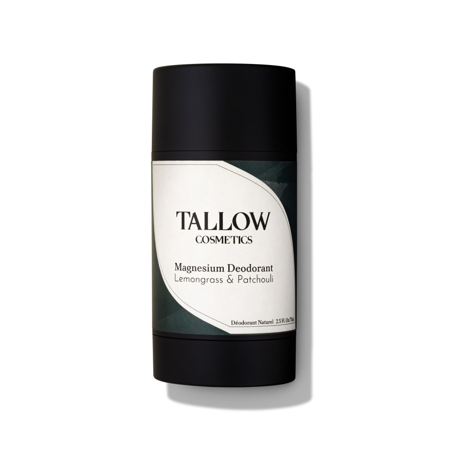 Natūralus dezodorantas su magniu ir taukais (tallow) – citrinžolė ir pačiulis 75ml