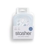 reusable silicone pocket bag, clear 1pcs. 