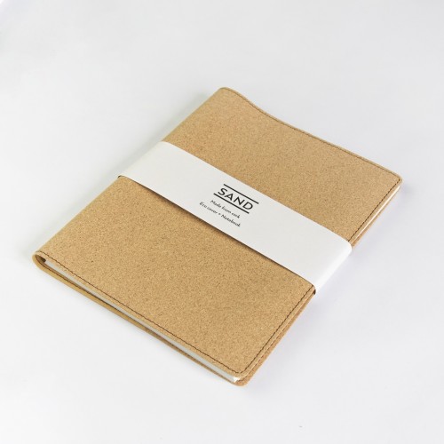 Sand A5 Notebook Cover + Notebook  A5